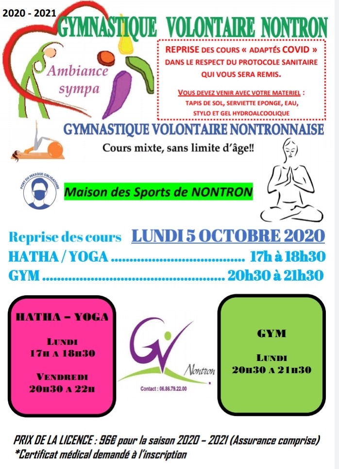 Gym Volontaire septembre 2018
