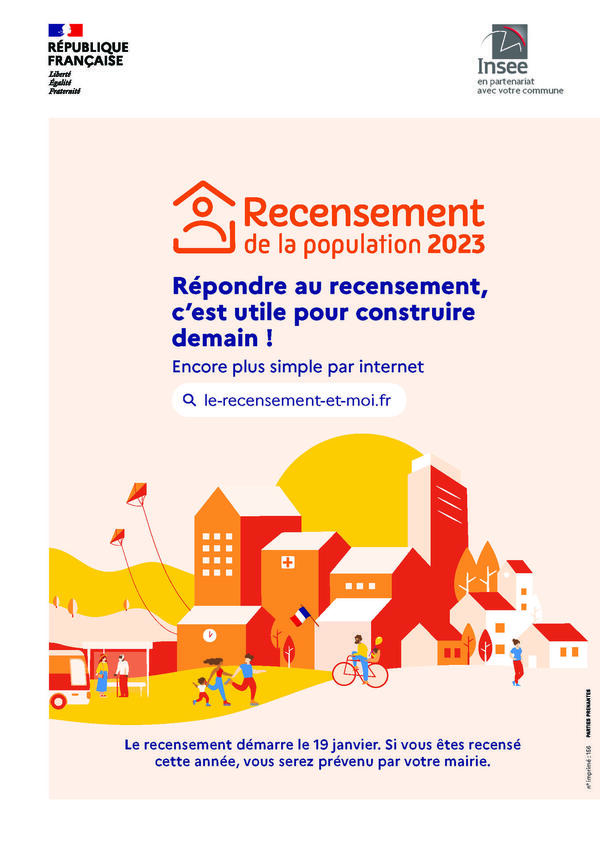 Affiche recensement