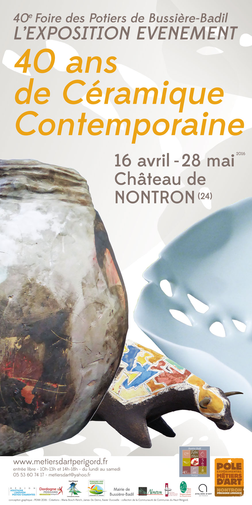 affiche Expo Potiers