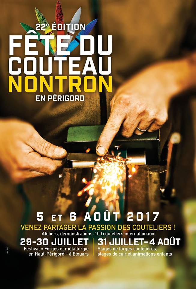 Affiche fête du couteau 2017