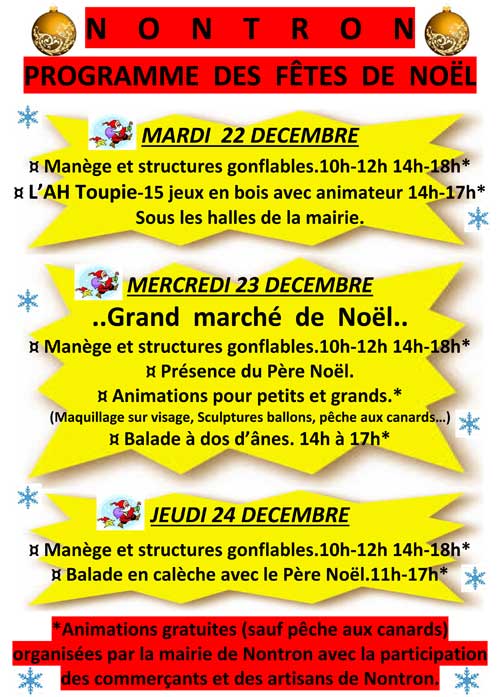 marche noel