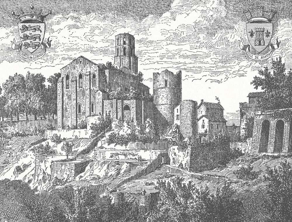 Eglise St Etienne gravure 1823