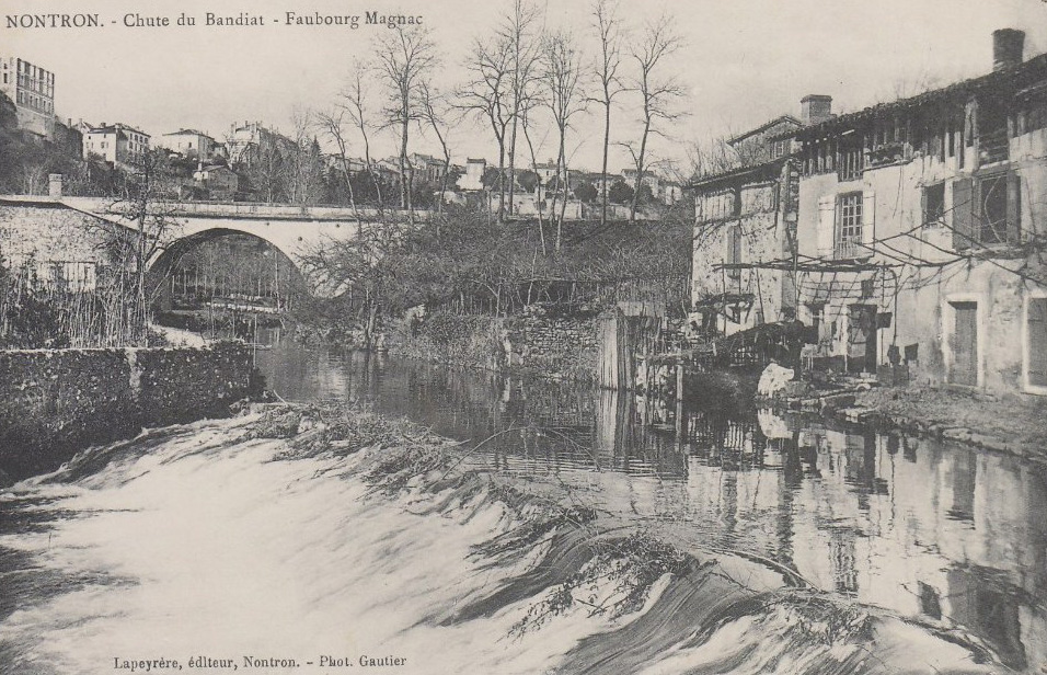 Chute du Bandiat Faubourg Magnac