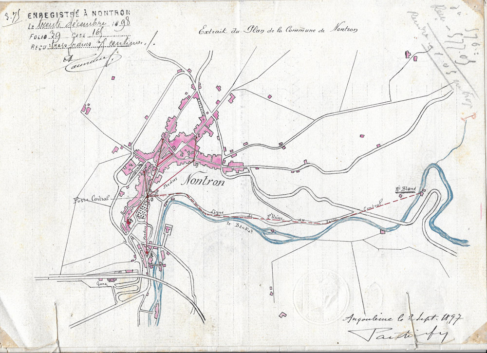 Plan du poste éléctrique