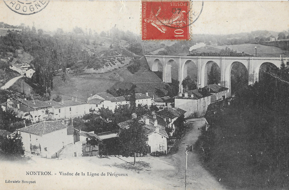 Viaduc et train 2